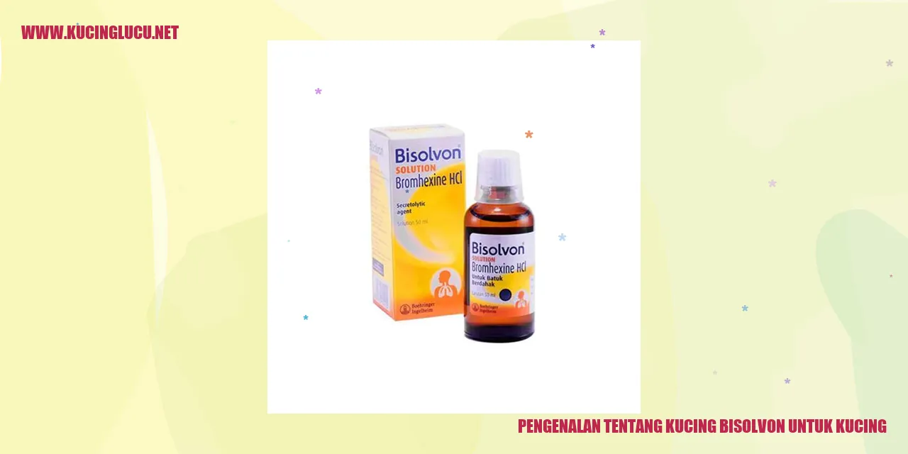 Kucing menggunakan Bisolvon