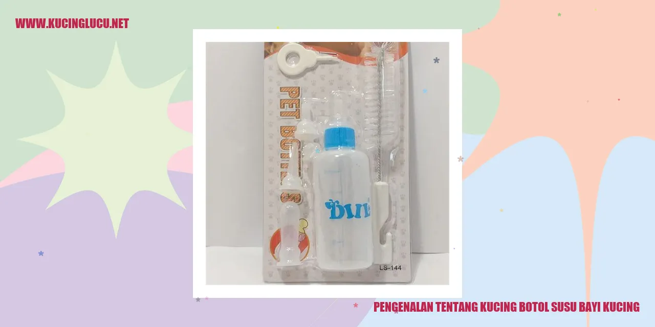 Kucing botol susu bayi kucing