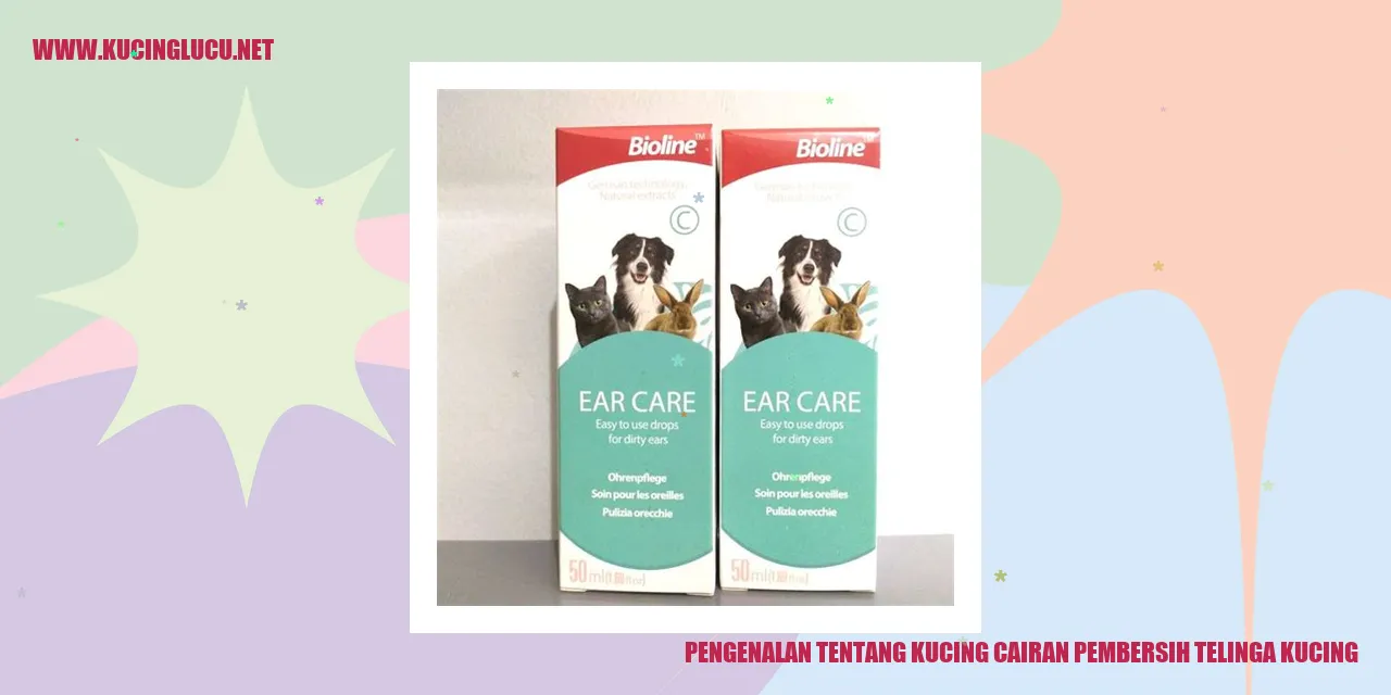 Kucing Cairan Pembersih Telinga Kucing