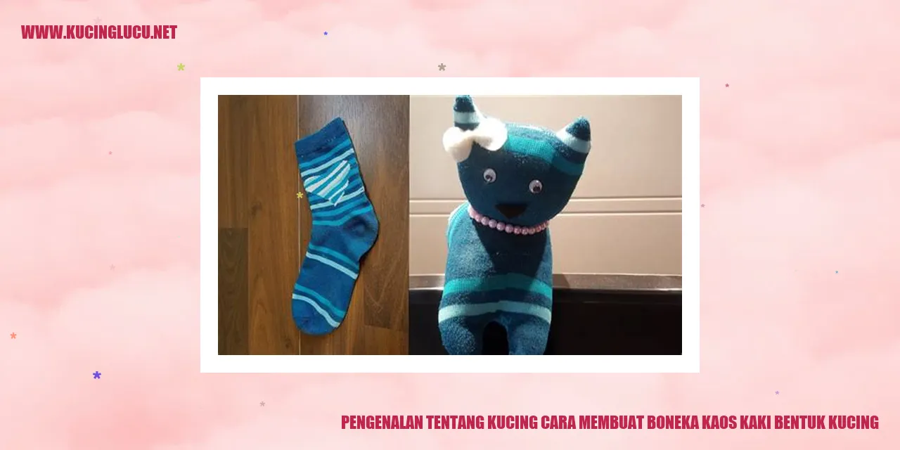 Boneka Kaos Kaki Kucing