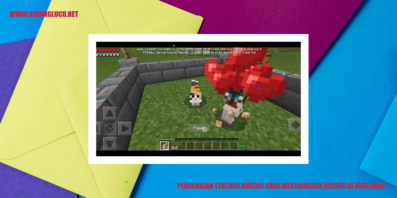 Gambar Kucing Minecraft