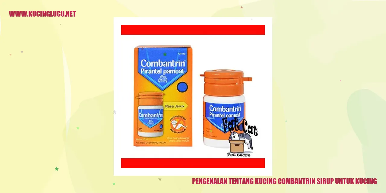 Kucing Combantrin Sirup untuk Kucing