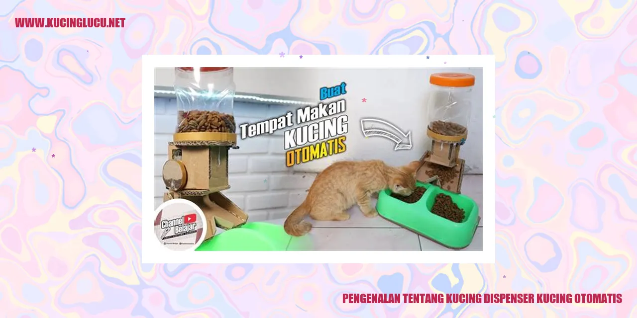 Kucing dispenser kucing otomatis