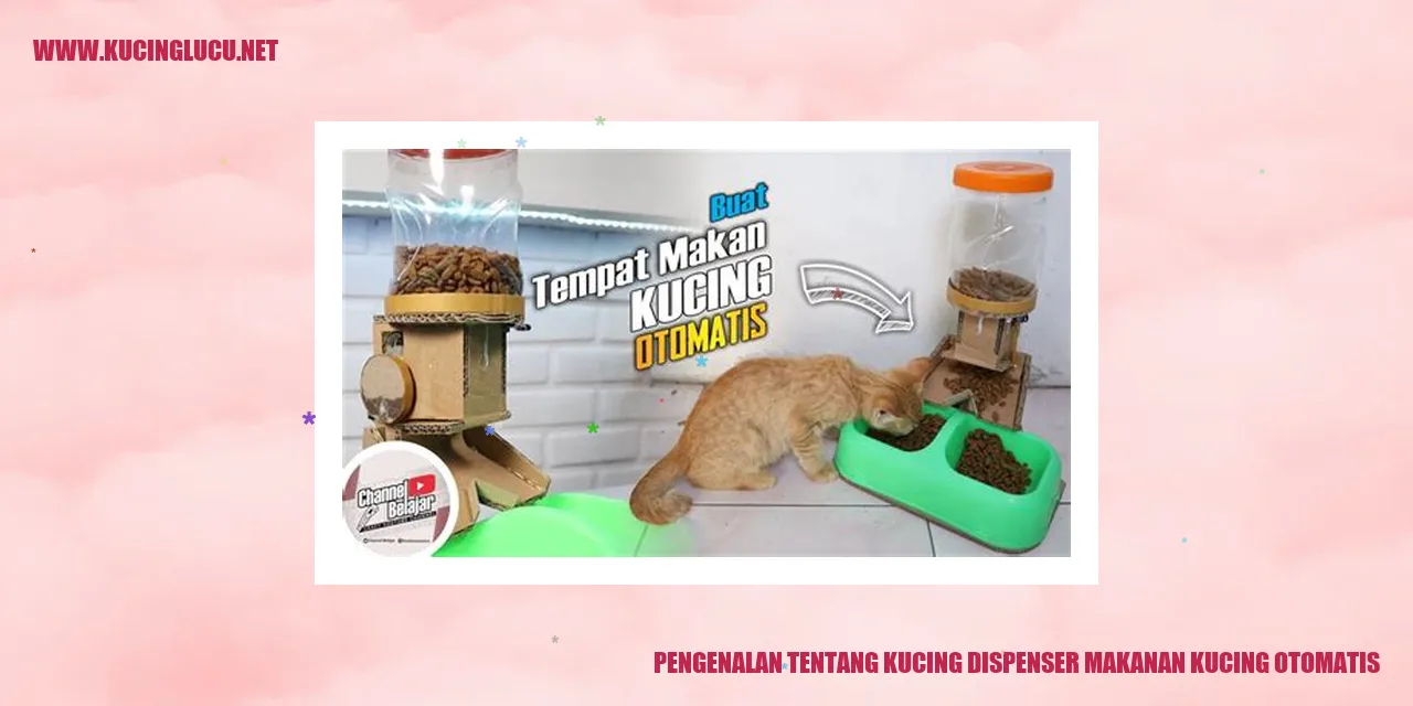 Gambar dispenser makanan kucing otomatis