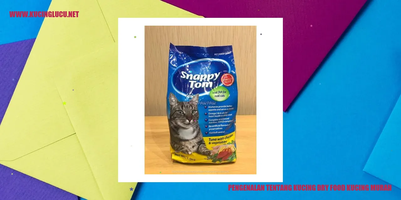 Gambar Makanan Kucing Kering
