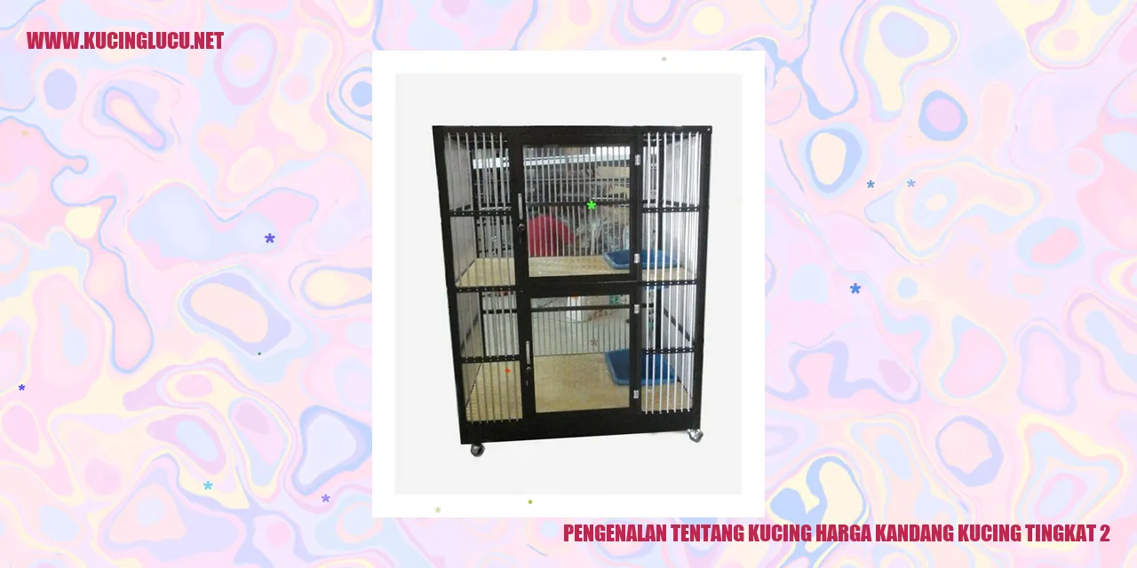Gambar Kucing dengan Kandang Harga Terjangkau Tingkat 2