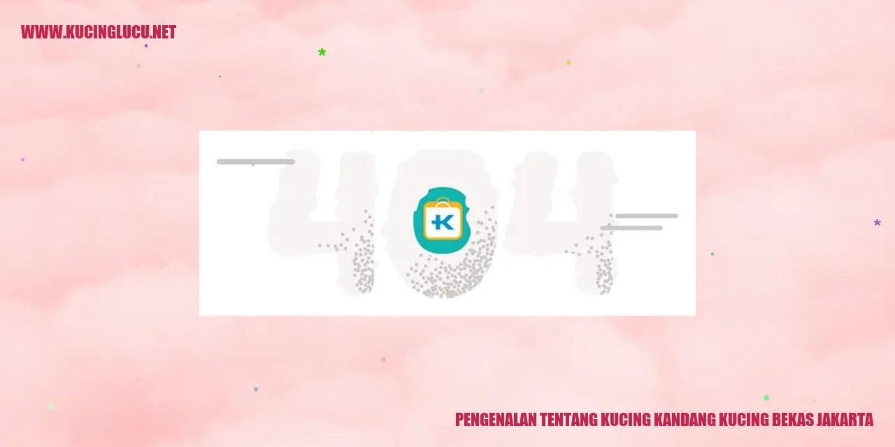 Kucing Kandang di Jakarta