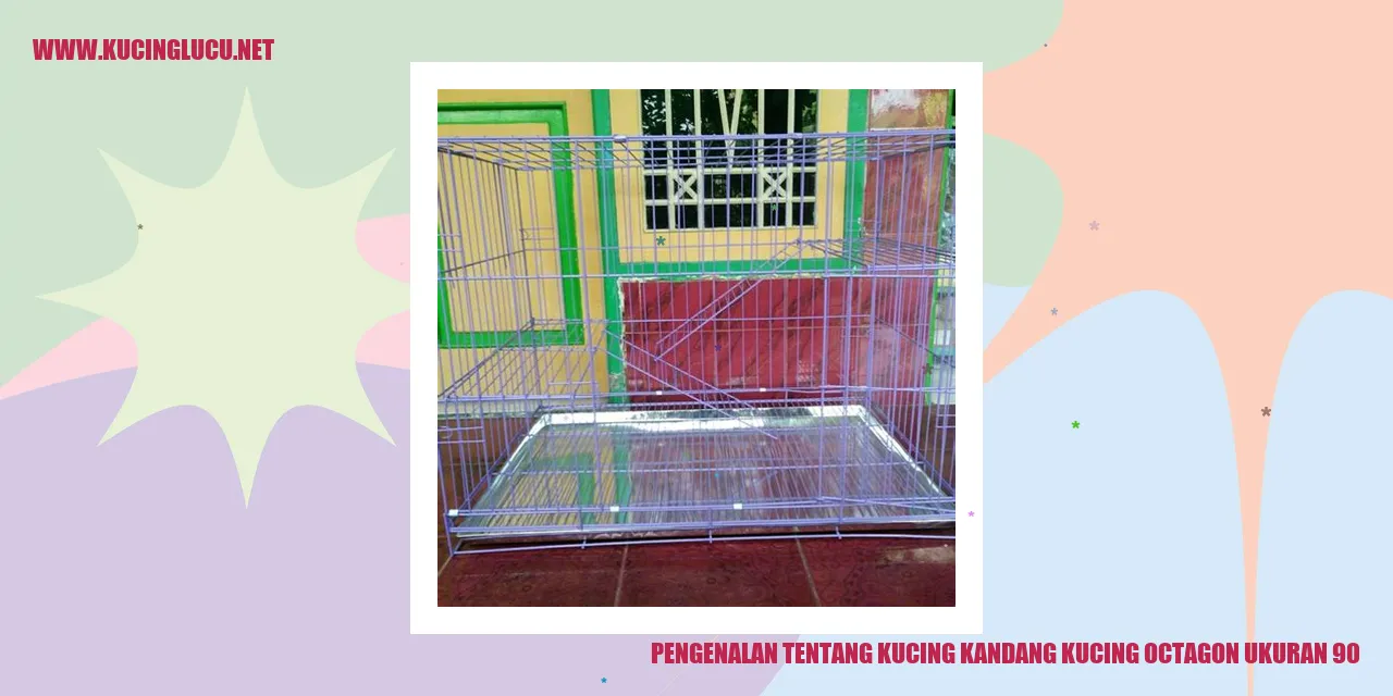 Kucing Kandang Octagon Ukuran 90