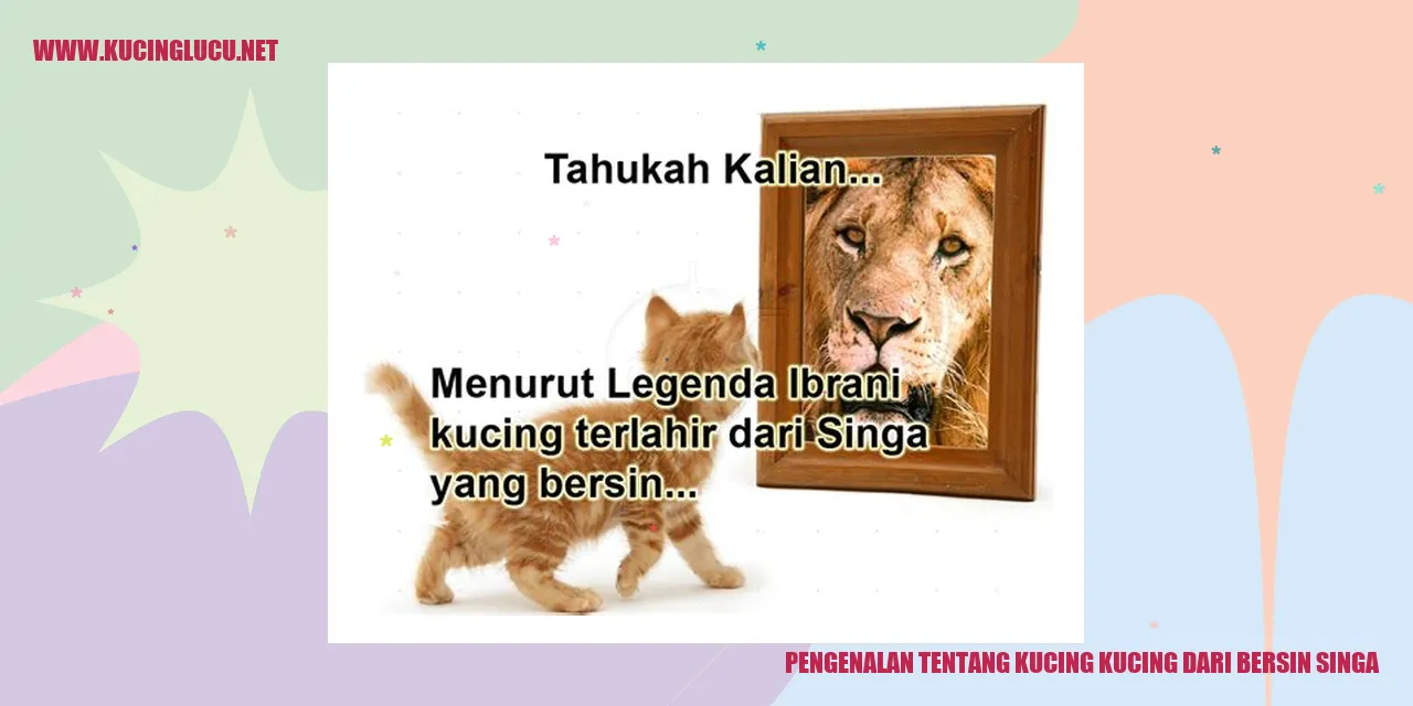 Gambar Kucing-kucing dari Bersin Singa