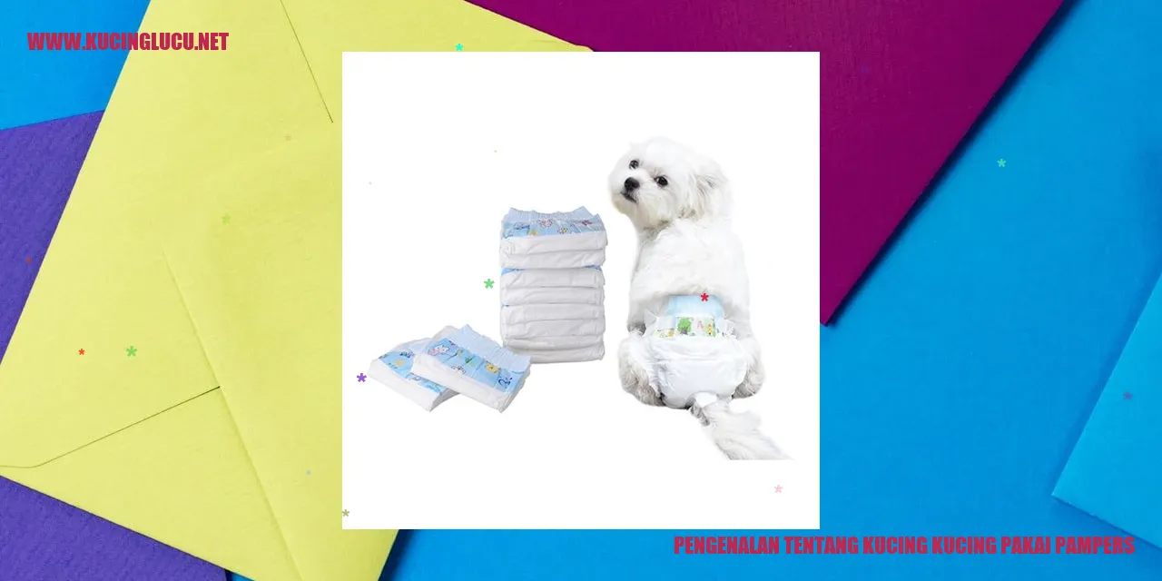 Kucing Pakai Pampers