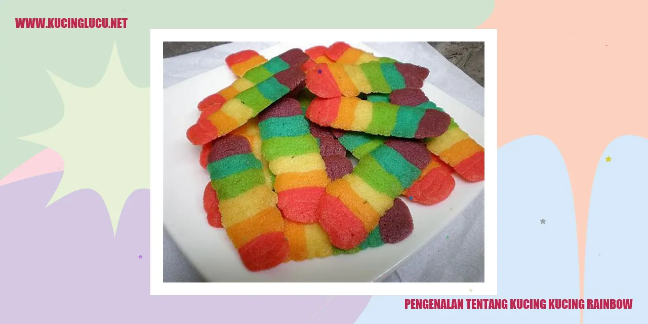 Kucing-kucing Rainbow yang Mengagumkan