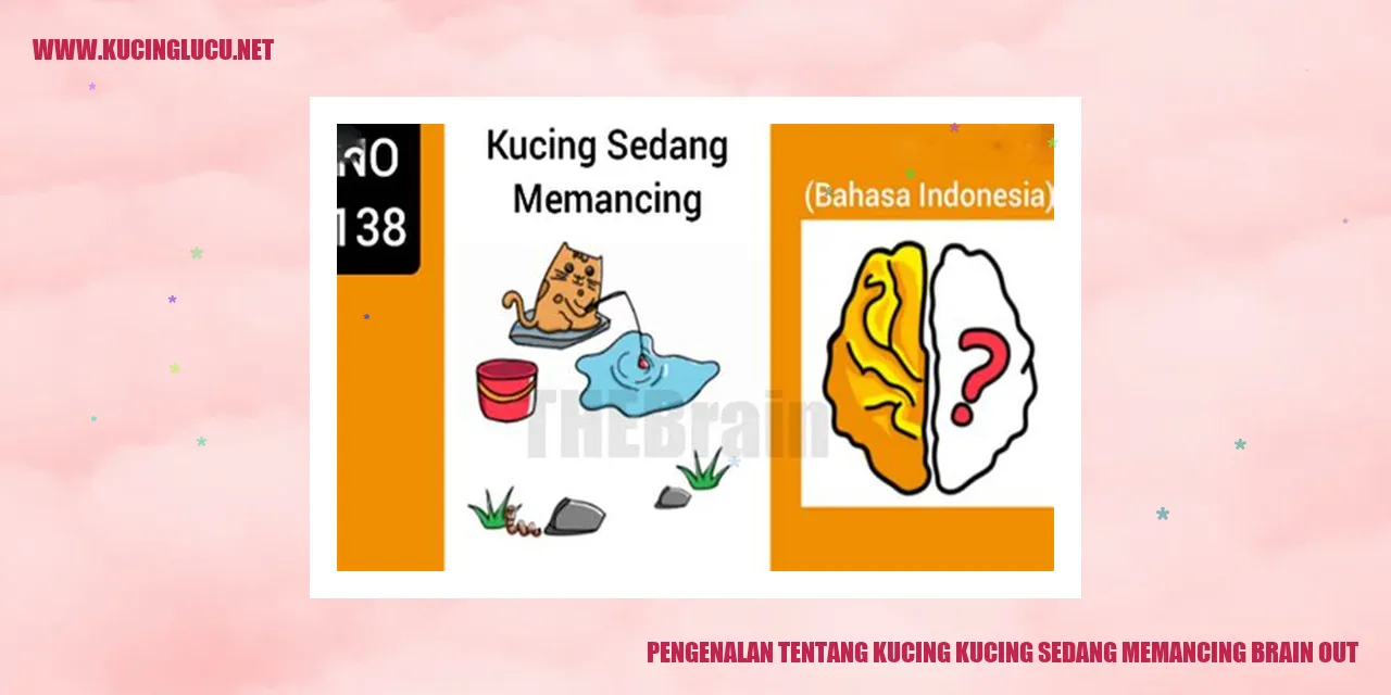 Kucing yang Mengikuti Permainan Brain Out