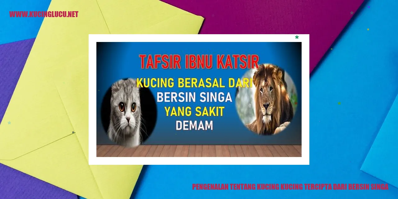 Kucing Bersin Singa