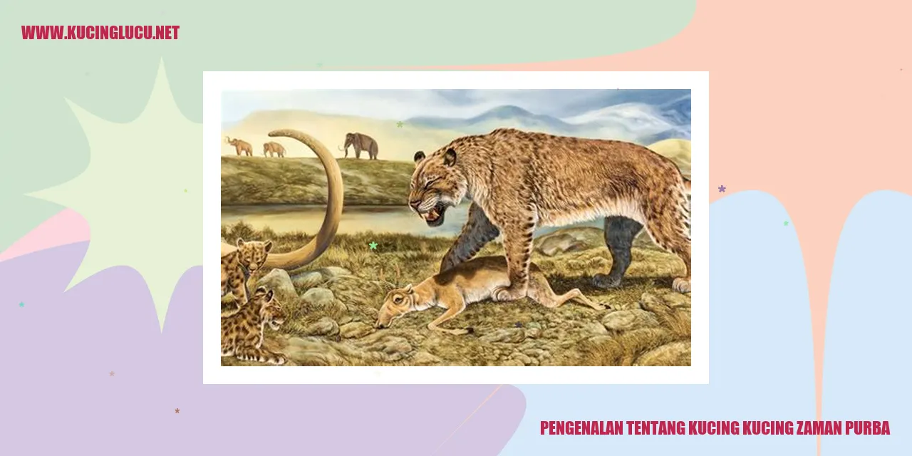 Gambar kucing zaman purba