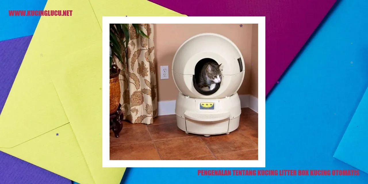 Kucing litter box otomatis