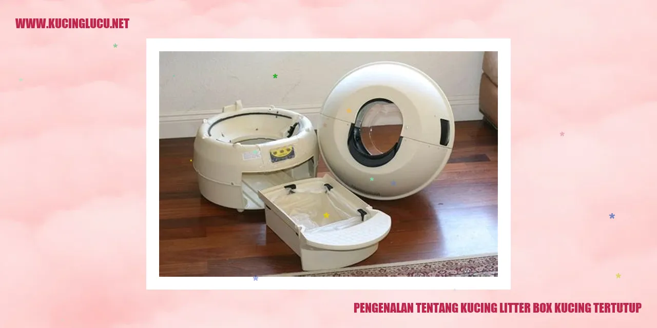 Kucing Litter Box Kucing Tertutup