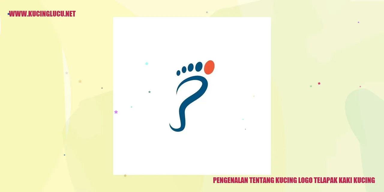 Gambar kucing logo telapak kaki