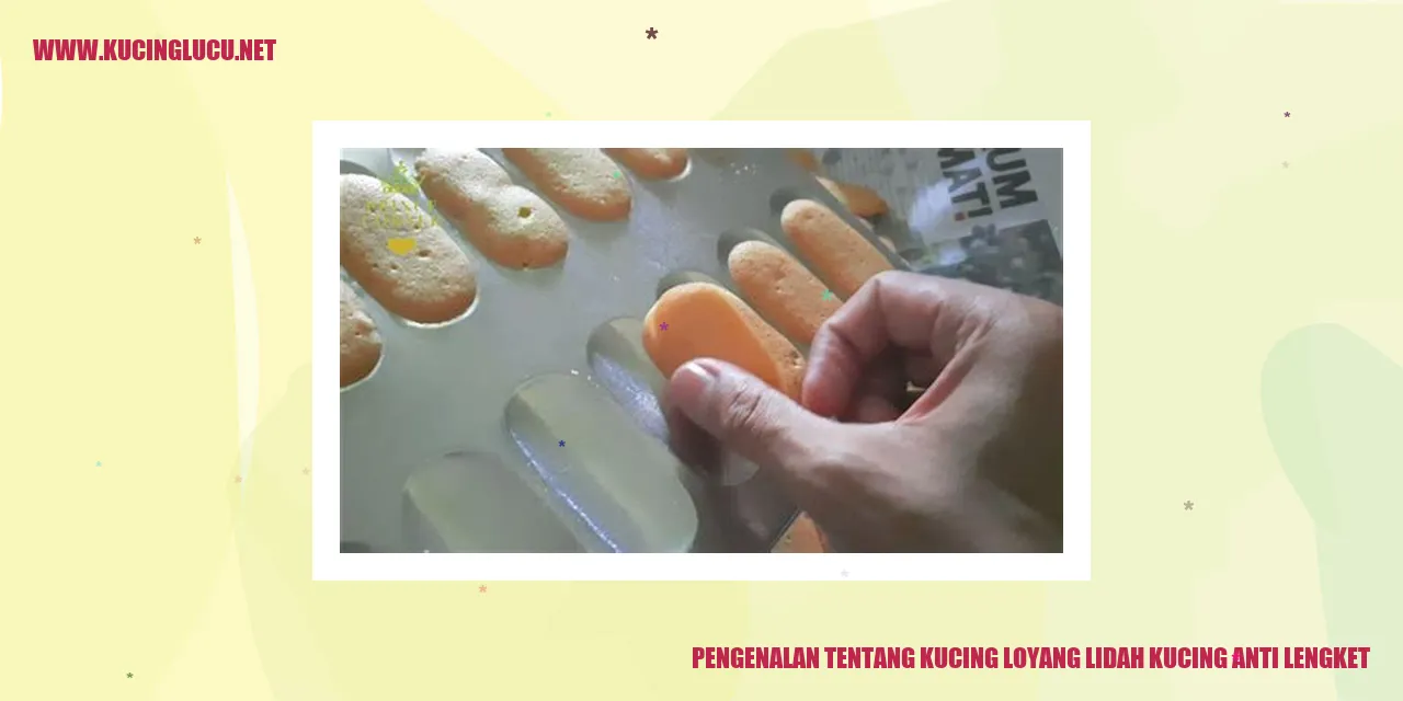 Gambar Kucing Panggangan Lidah Kucing Anti-Lengket