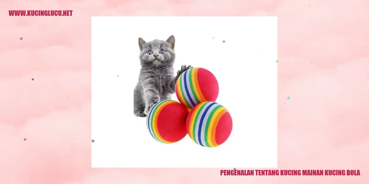 Foto Kucing Mainan Bola