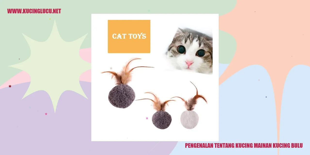 Kucing Mainan Kucing Bulu