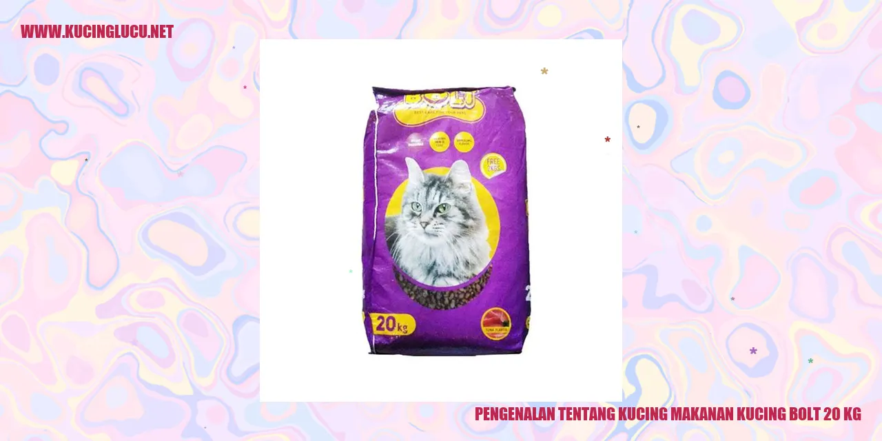 Makanan Kucing Bolt 20 kg