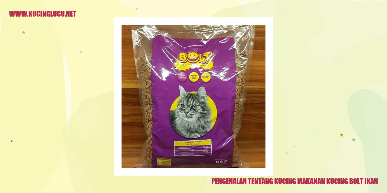 Gambar Kucing makanan kucing bolt ikan