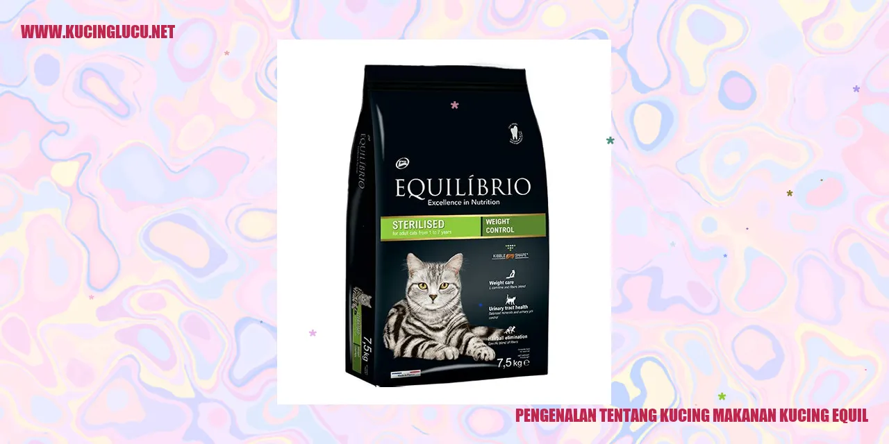 Pengenalan tentang Kucing makanan kucing equil