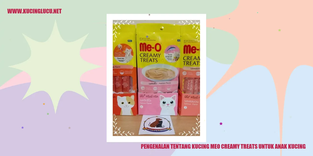 Kucing Meo Creamy Treats untuk Anak Kucing