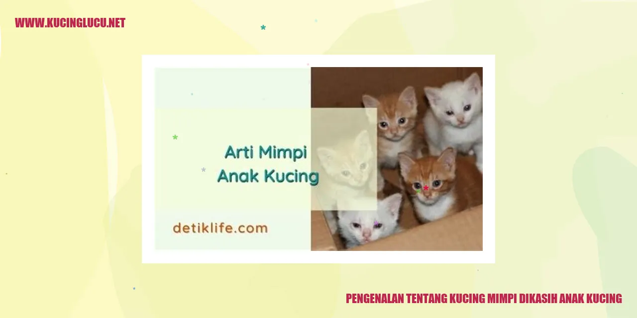 Gambar kucing dan anak kucing