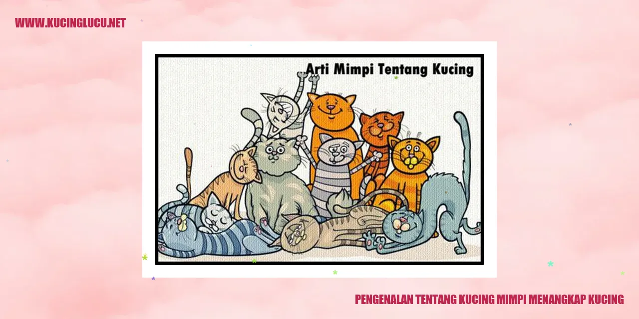 Kucing mimpi menangkap kucing
