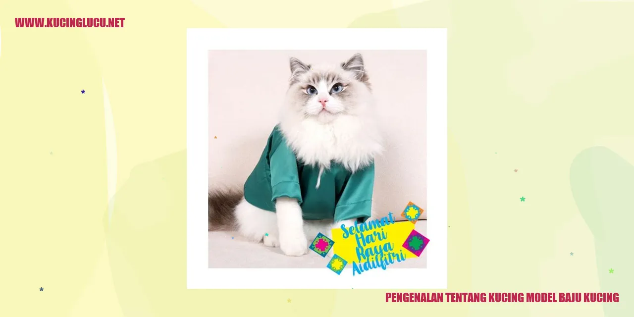 Kucing Model Baju Kucing