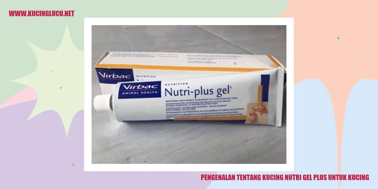 Nutri Gel Plus untuk kucing