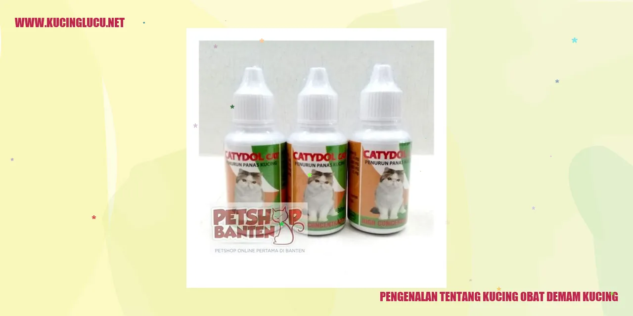Kucing obat demam kucing