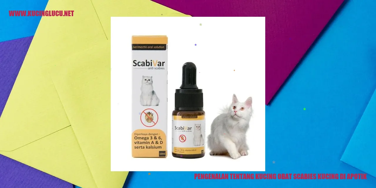 Gambar kucing dan obat scabies di apotik