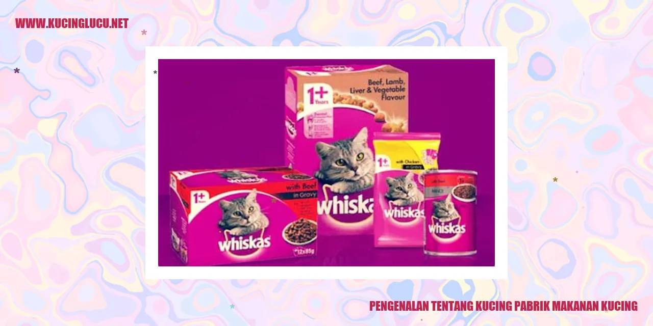 Pabrik Makanan Kucing