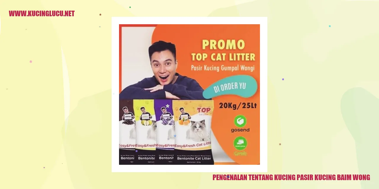 Kucing Pasir Kucing Baim Wong