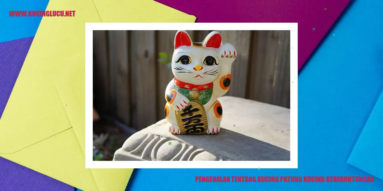 Patung Kucing Keberuntungan