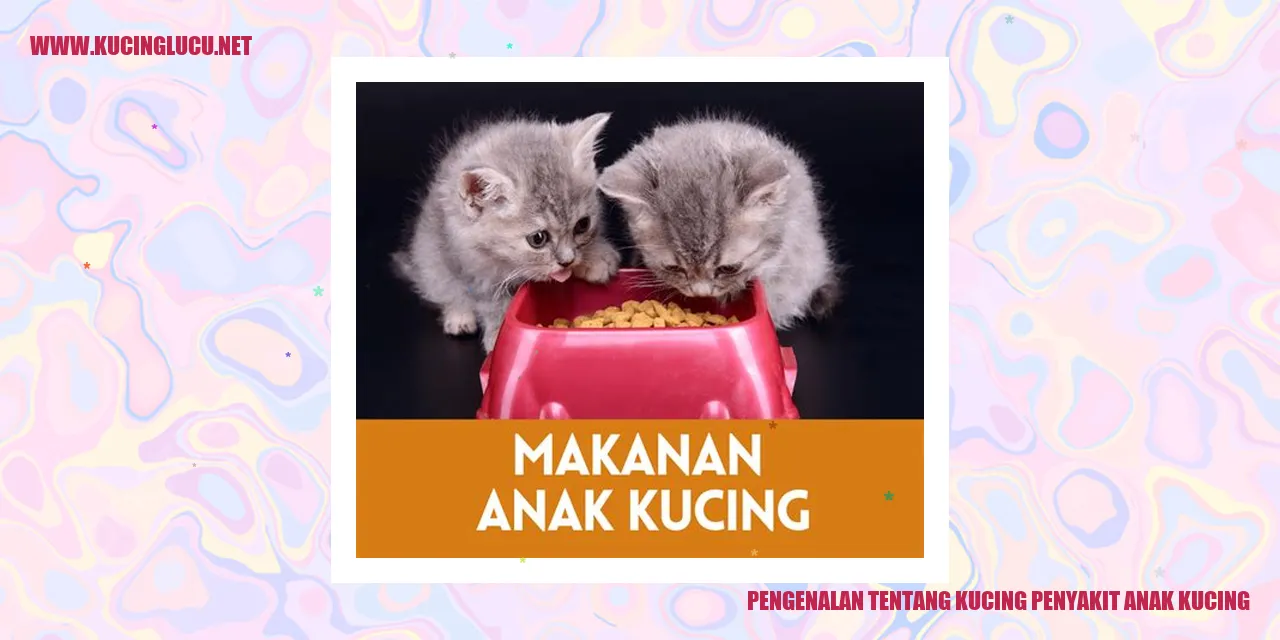 Gambar seekor kucing bersama anak kucing