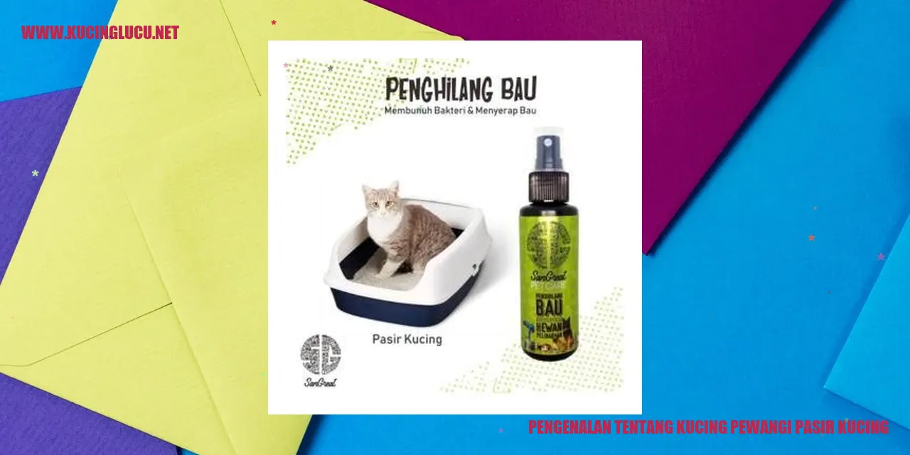 Kucing Pewangi Pasir Kucing