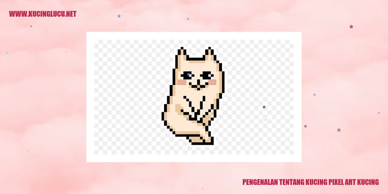 Kucing Pixel Art