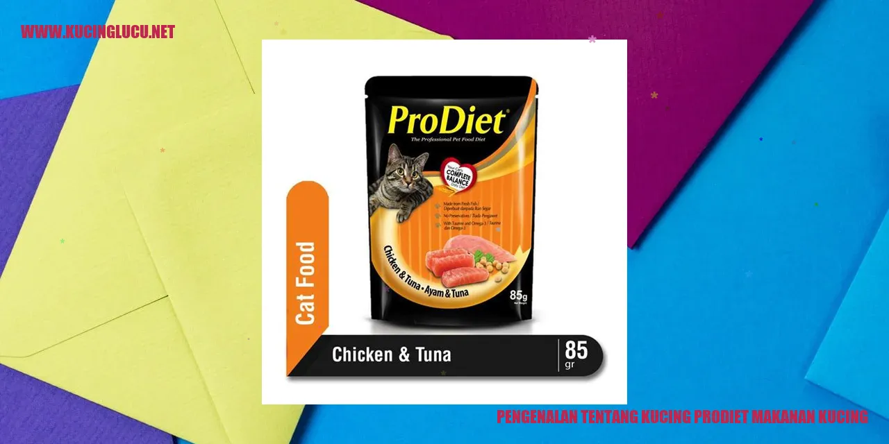Kucing prodiet makanan kucing