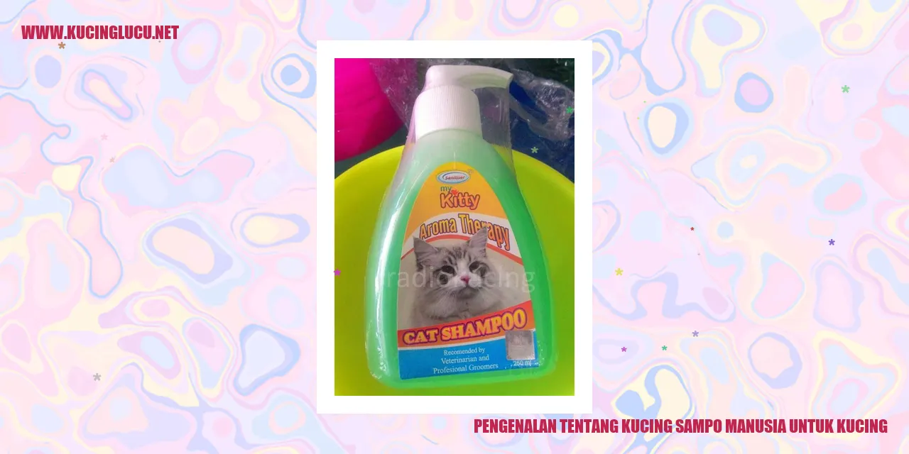 Gambar Kucing yang Menggunakan Sampo Manusia