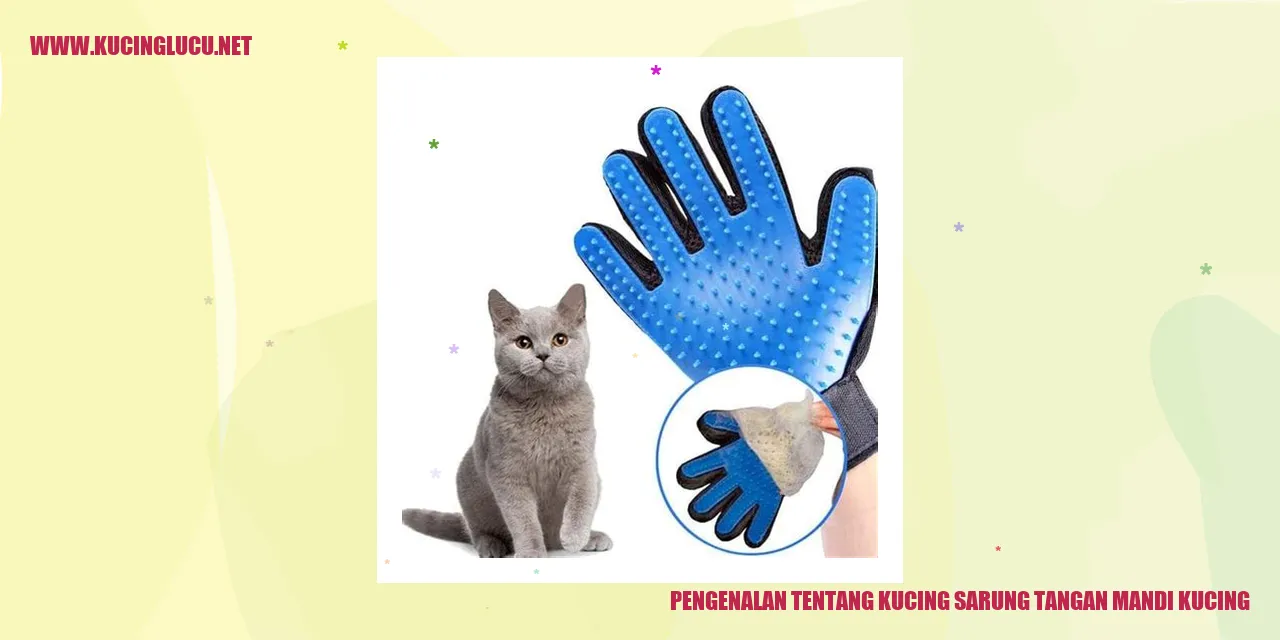 Gambar Kucing Sarung Tangan Mandi Kucing