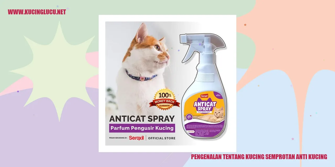 Kucing semprotan anti kucing