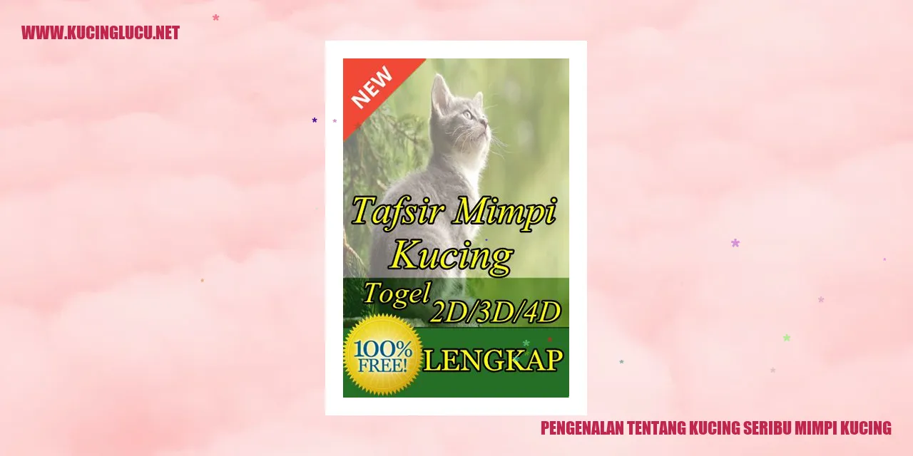 Kucing Seribu Mimpi Kucing
