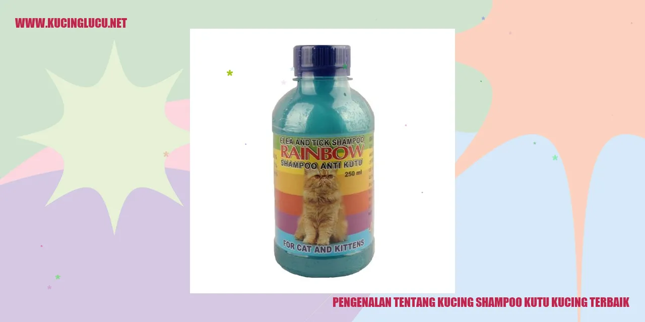 Kucing Shampoo Kutu Kucing Terbaik