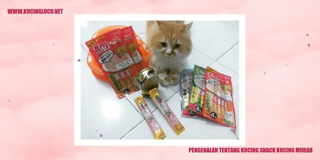 Makanan Ringan untuk Kucing Terjangkau