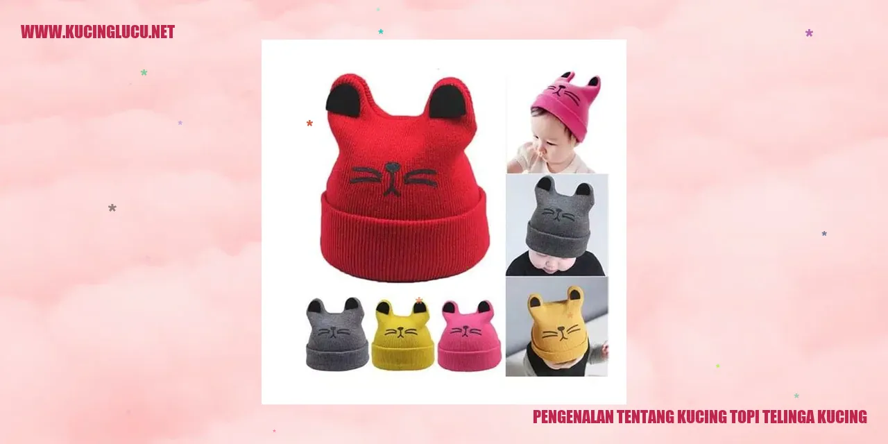Gambar Kucing Topi Telinga