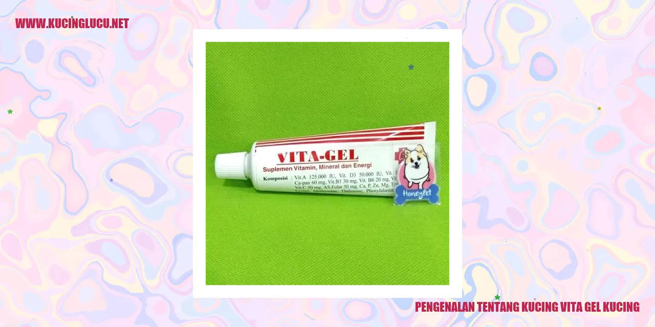 Kucing Vita Gel Kucing