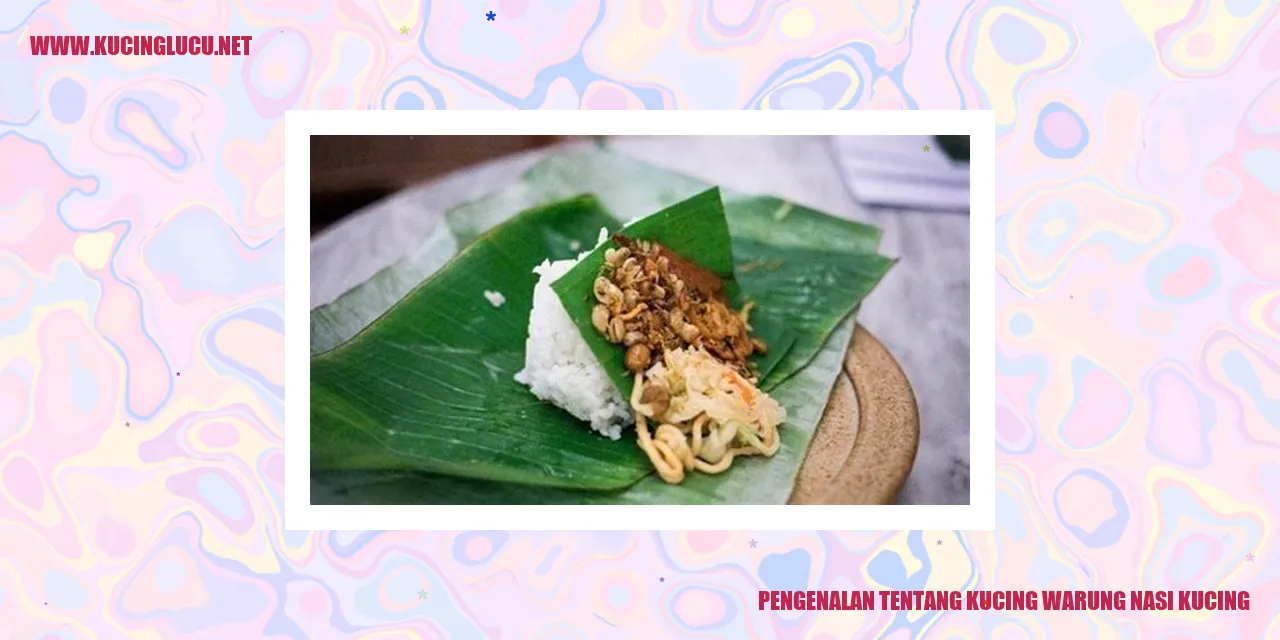 Kucing Warung Nasi Kucing